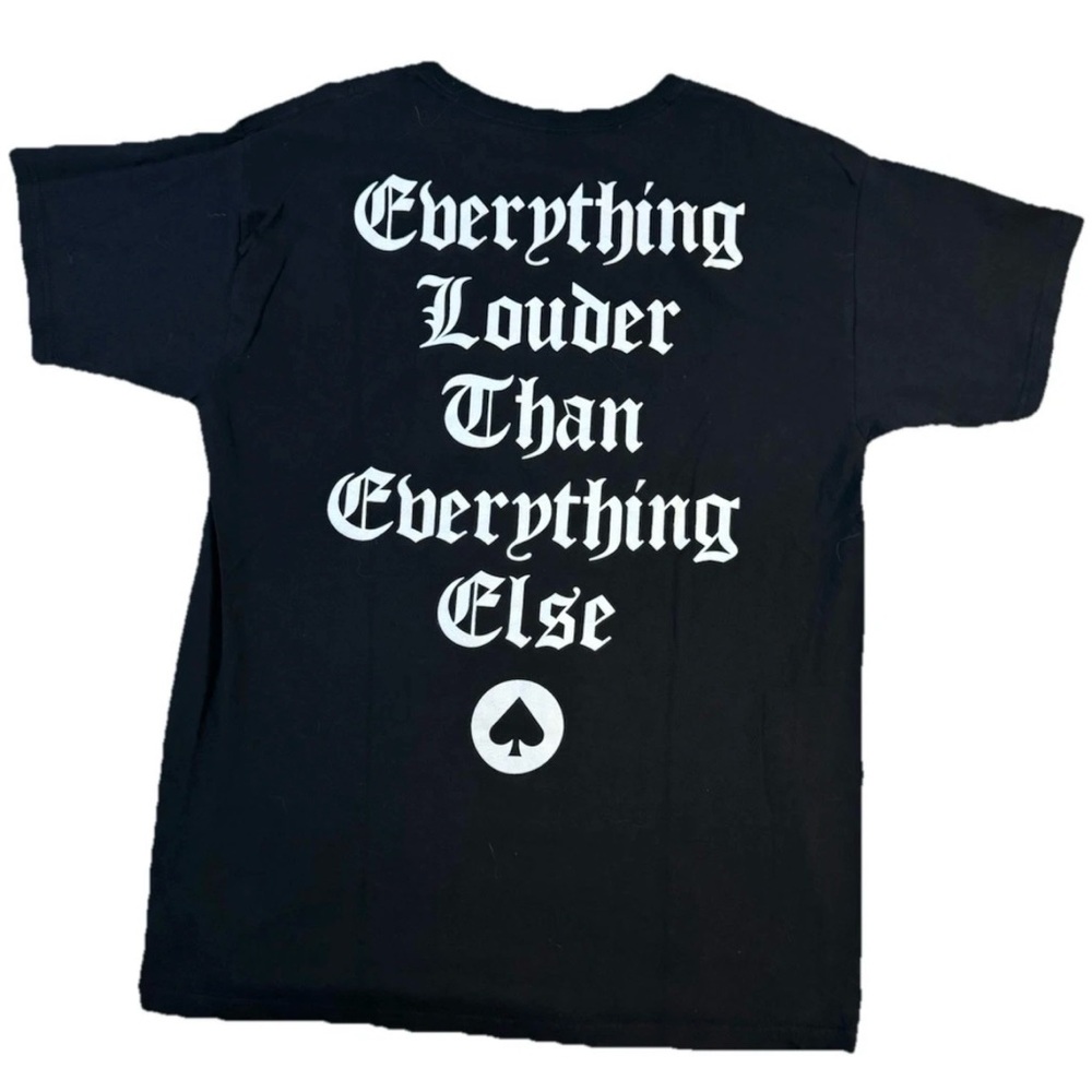 Motörhead England Tshirt Louder Than Everything Else Black Size L SHIPS FAST - Picture 3 of 6